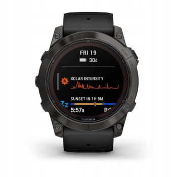 Smartband Garmin Fenix 7X Pro Sapphire Solar czarny