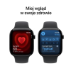 Smartwatch Apple Watch 11 42mm gwiezdna szarość koperta czarny pasek - M/L