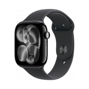 Apple Watch Series 11 GPS 42mm Jet Black Aluminium S/M ZW