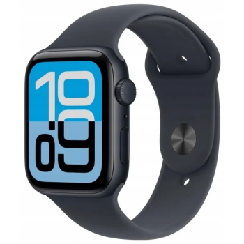 Apple Watch SE 3 GPS 44mm Midnight Aluminium Midnight Sport Band M/L