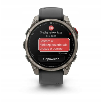 Smartwatch Garmin Fenix 8 Pro czarny 47mm