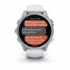 Smartwatch Zegarek sportowy GARMIN Fenix 8 010-02903-00 Amoled 43mm biały