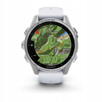 Smartwatch Zegarek sportowy GARMIN Fenix 8 010-02903-00 Amoled 43mm biały