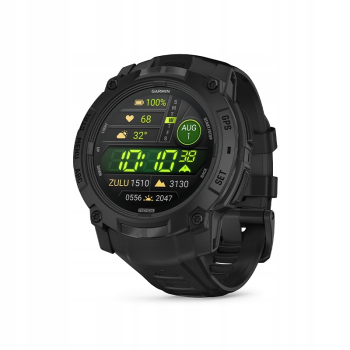 Smartwatch Garmin Instinct 3 AMOLED Tactical czarny GPS wodoszczelny