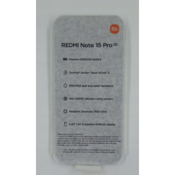 Telefon Xiaomi Redmi Note 15 Pro 5G 8/512GB Dual SIM Niebieski 120 Hz (ZWROTOWY)