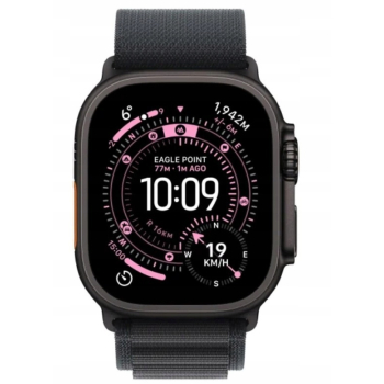 Apple Watch Ultra 3 GPS + Cellular 49mm Tytan Czarny Opaska Alpine Medium