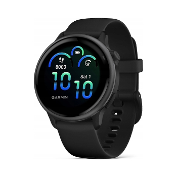 Garmin Vivoactive 6 Zegarek sportowy AMOLED 42mm Black Slate Czarny