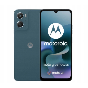 Smartfon Motorola moto g06 power 4 GB / 64 GB 4G (LTE) niebieski (ZWROTOWY)