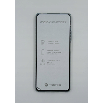 Smartfon Motorola moto g06 power 4 GB / 64 GB 4G (LTE) niebieski (ZWROTOWY)