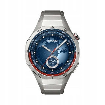 Smartwatch Huawei Watch GT5 Pro Elite GPS 46 mm srebrny