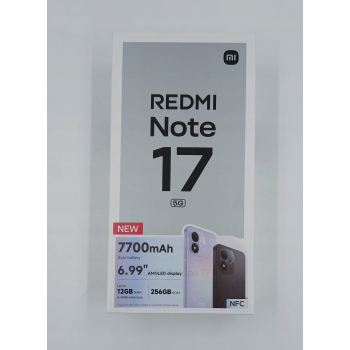 Xiaomi Redmi Note 17 5G |6GB+256GB| Czarny (ZWROTOWY)