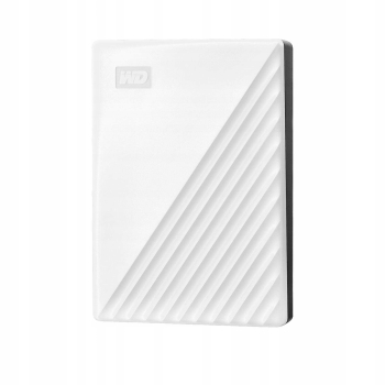 Dysk zewnętrzny Western Digital My Passport czarny 5 TB Biały
