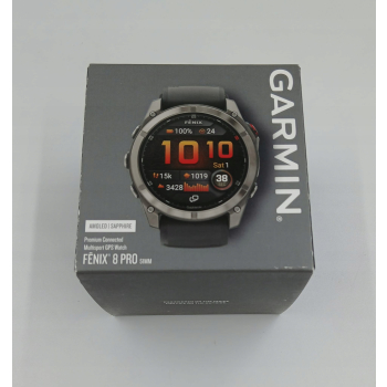Smartwatch Garmin Fenix 8 Pro AMOLED Sapphire Tytanowy czarny (ZWROTOWY)