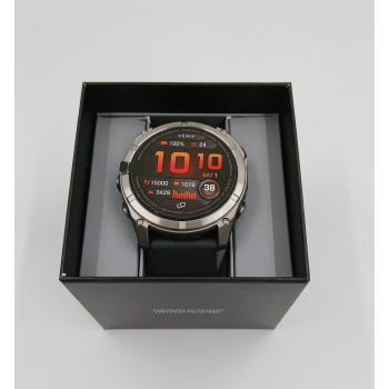 Smartwatch Garmin Fenix 8 Pro AMOLED Sapphire Tytanowy czarny (ZWROTOWY)
