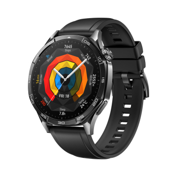 Smartwatch Huawei Watch GT 5 GPS 46mm Amoled NFC Wi-Fi Bluetooth czarny (ZWROTOWY)