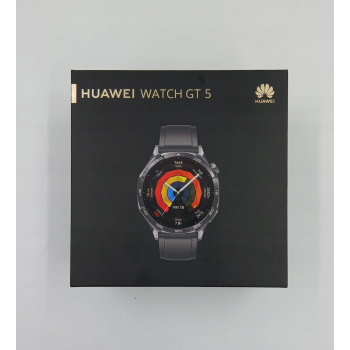 Smartwatch Huawei Watch GT 5 GPS 46mm Amoled NFC Wi-Fi Bluetooth czarny (ZWROTOWY)