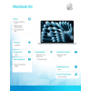 Laptop Apple MacBook Air 15,3'' M5 16 GB / 512 GB Błękitny
