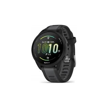 Smartwatch sportowy Garmin Forerunner 165 AMOLED 43mm Czarny