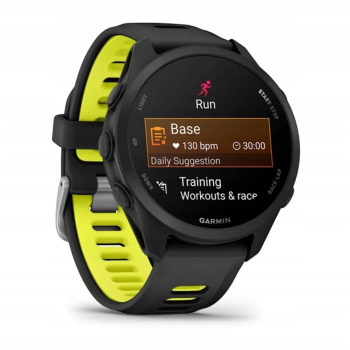 Smartwatch Garmin Forerunner 170 Music 42mm Czarno-żółty
