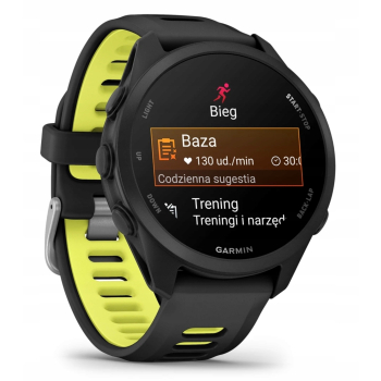 Smartwatch Garmin Forerunner 170 czarno żółty