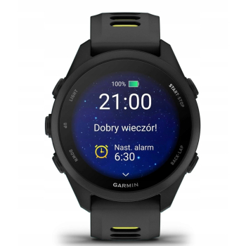 Smartwatch Garmin Forerunner 170 czarno żółty